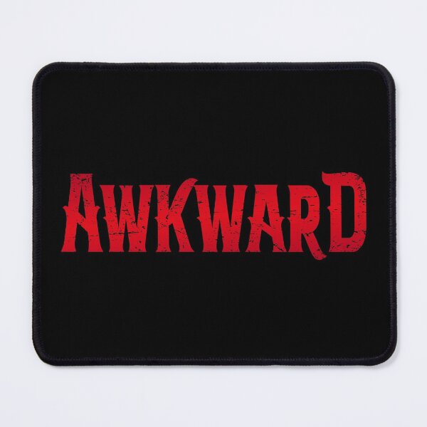 Item preview, Awkward (Cool Funny Motorcycle or Helmet Stickers - Awesome Gifts for Bikers - Best Vintage Retro Distressed Grunge Look - Great Viral Text Quote) designed and sold by SassyClassyMe.