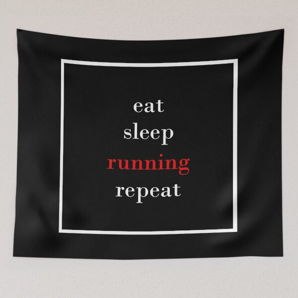 Item preview, eat sleep running repeat designed and sold by youssef baala.
