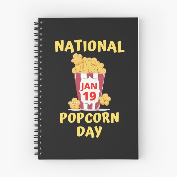 Item preview, National Popcorn Day January 19 designed and sold by BhavyaBathla.