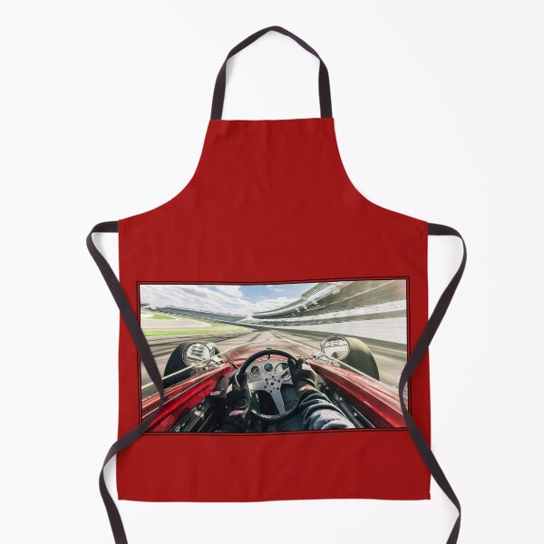 Item preview, AUTO RACING GRAND PRIX: Behind The Wheel Print designed and sold by posterbobs.