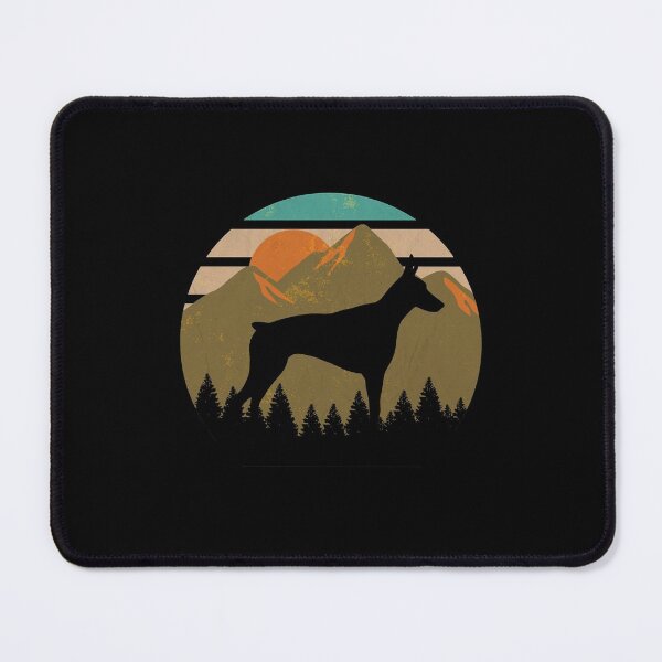 Item preview, Vintage Mountains Doberman Pinscher Dog Gift  designed and sold by Guarddogdrive.