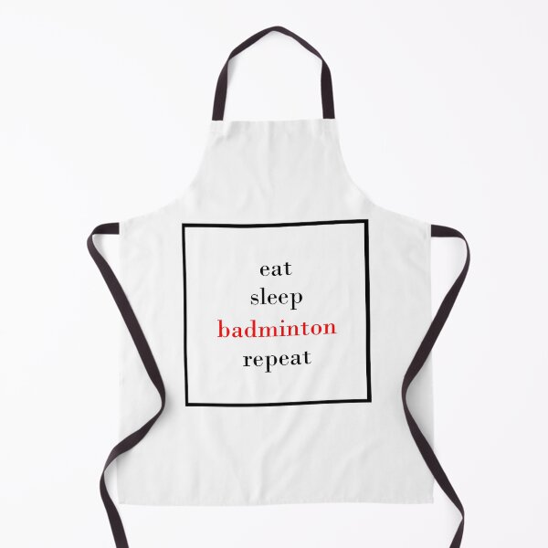 Item preview, eat sleep badminton repeat designed and sold by youssef baala.