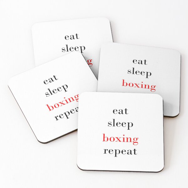 Item preview, eat sleep boxing repeat designed and sold by youssef baala.