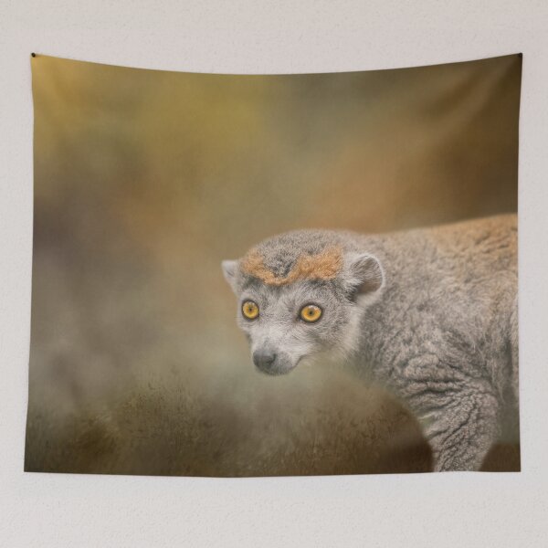 Item preview, Crowned Lemur One designed and sold by Elisabeth Lucas.