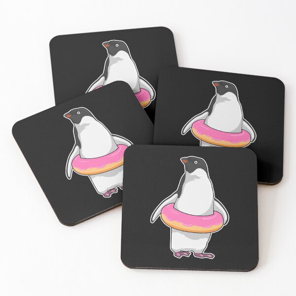 Item preview, Penguin with Donut designed and sold by Snabdesign84.