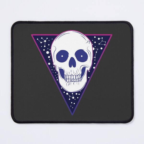 Item preview, Skull in Space and Stars designed and sold by thecatcouch.