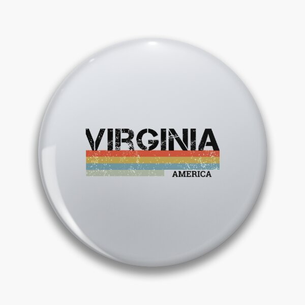 Item preview, Cool Virginia State Retro Vintage Stripes   designed and sold by BakulKaosI.
