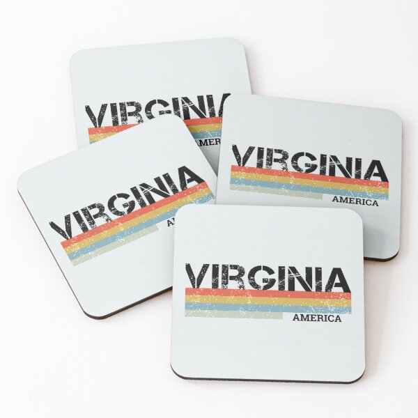 Item preview, Cool Virginia State Retro Vintage Stripes   designed and sold by BakulKaosI.