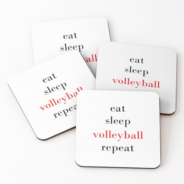 Item preview, eat sleep volleyball repeat designed and sold by youssef baala.