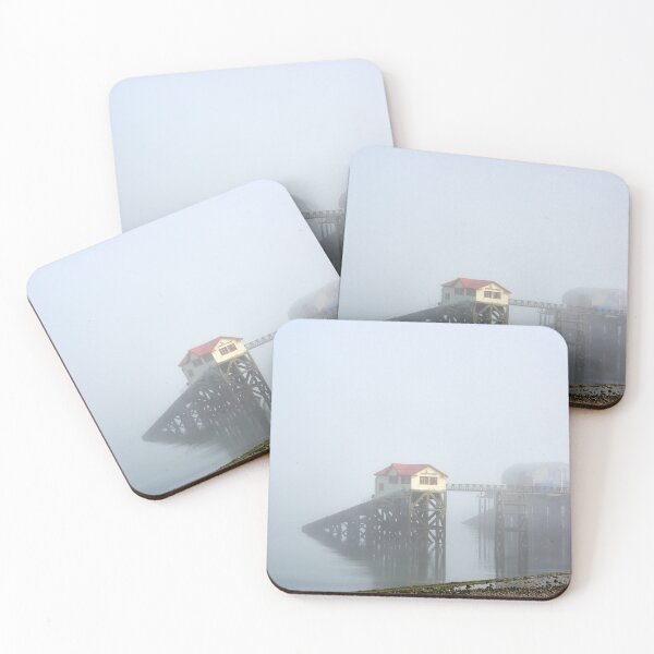 Item preview, Mumbles Lifeboat Stations in the fog designed and sold by VnGphoto.