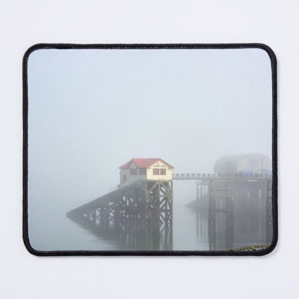 Item preview, Mumbles Lifeboat Stations in the fog designed and sold by VnGphoto.