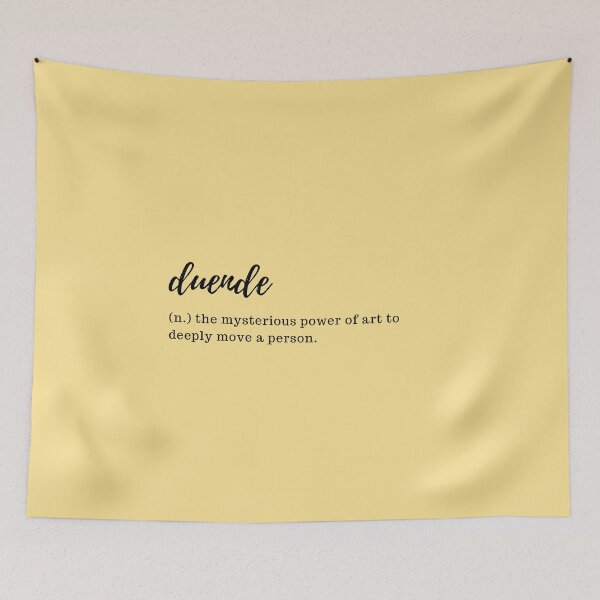 Item preview, Duende - the mysterious power of art to deeply move a person designed and sold by designair.