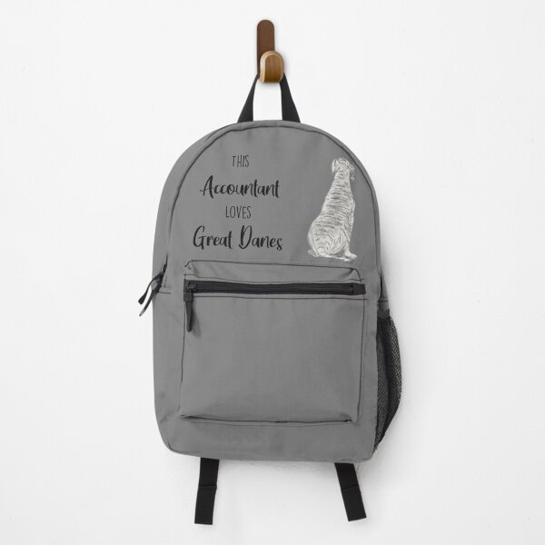 Item preview, This Accountant Loves Great Danes | White Brindle designed and sold by Little Fuzz Shop.