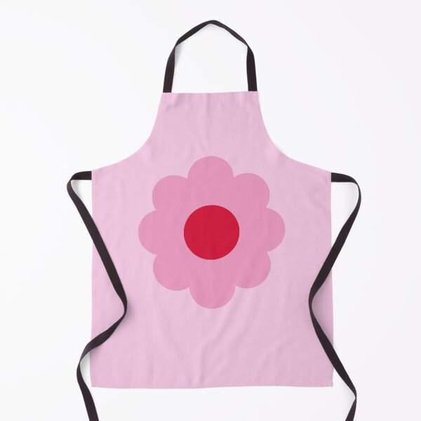 Item preview, Pretty Pink Groovy 60s Valentine Retro Vintage Flower Power Pattern designed and sold by lucybrownlane.