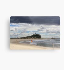 Nobby Beach Lighthouse Newcastle Metal Print
