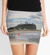 Nobby Beach Lighthouse Newcastle Mini Skirt