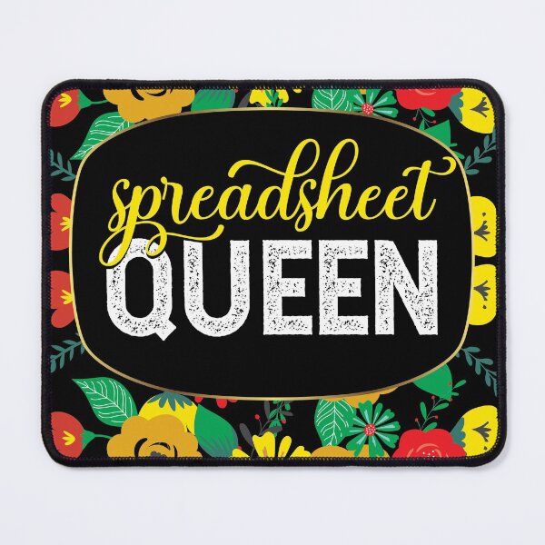 Item preview, Spreadsheet Queen designed and sold by TeesYouWant.