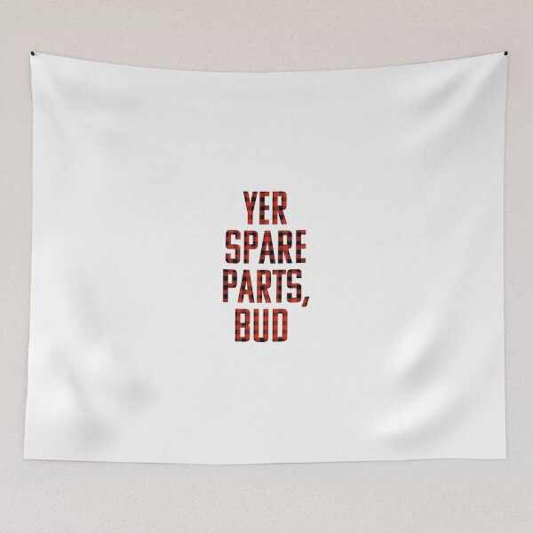 Item preview, Yer repuestos, bud - Ropa inspirada en Letterkenny - Plaid designed and sold by robbclarke.