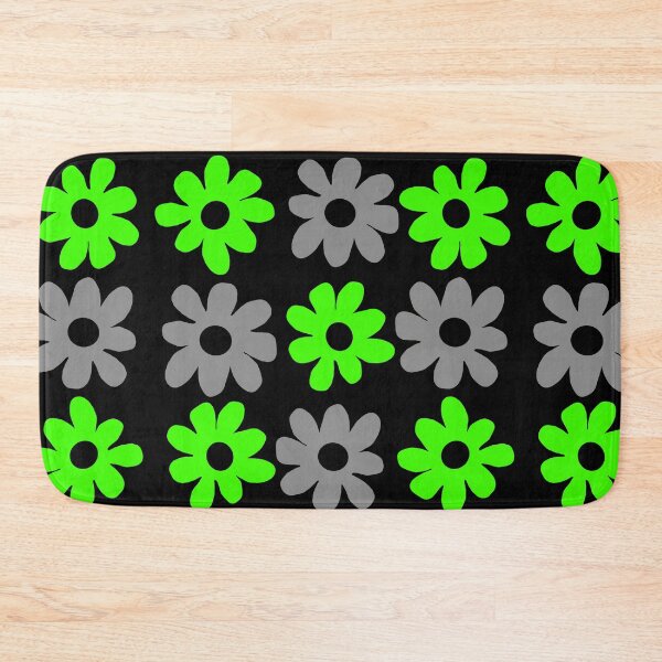 Item preview, Grey and green flowers designed and sold by DemonicGloom.