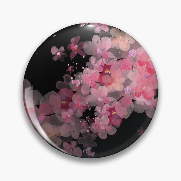 Item preview, Pink spring sakura cherry blossom branch water colour - cherry blossom designed and sold by Japanculture.