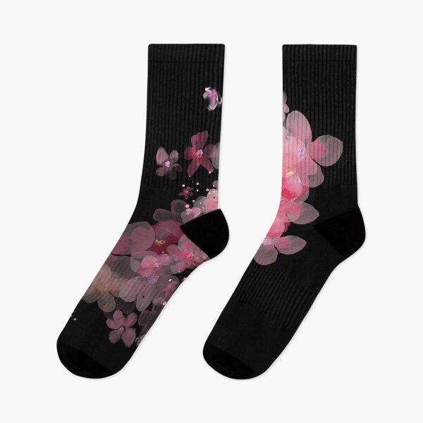 Item preview, Pink spring sakura cherry blossom branch water colour - cherry blossom designed and sold by Japanculture.