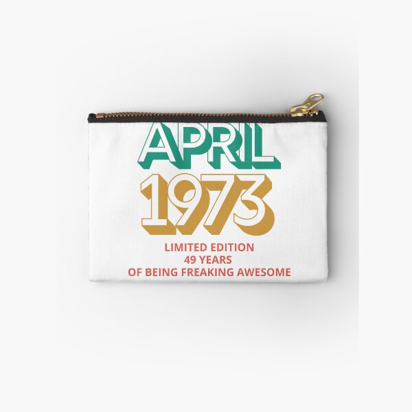 Item preview, Born in April 1973 Vintage Retro classic designed and sold by Lorets-Designs.