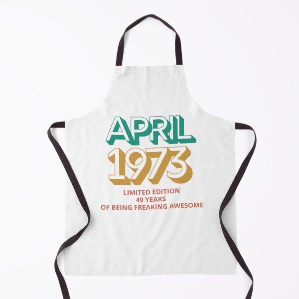Item preview, Born in April 1973 Vintage Retro classic designed and sold by Lorets-Designs.
