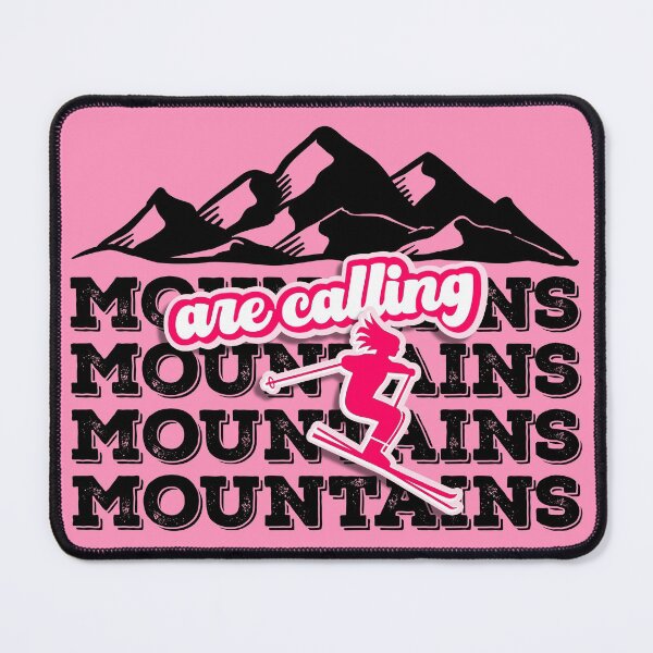 Item preview,  Skiing fan mountains are calling designed and sold by DeliriousSteve.