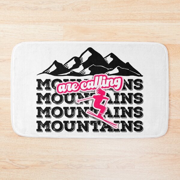 Item preview,  Skiing fan mountains are calling designed and sold by DeliriousSteve.
