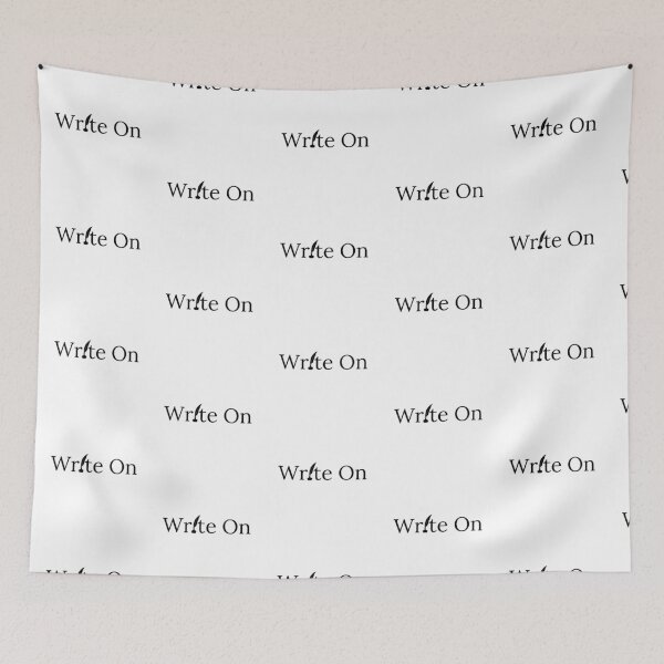 Item preview, Write On - White Background designed and sold by TheKnightWriter.