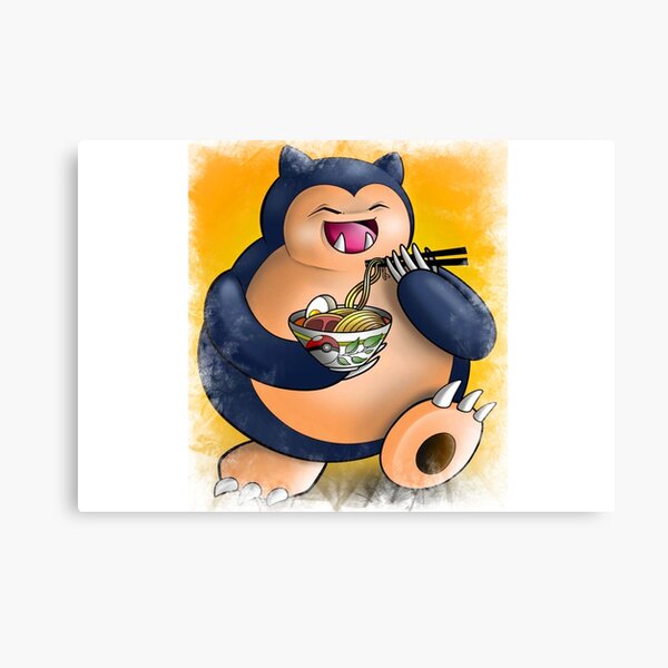 Snorlax Canvas Prints Redbubble