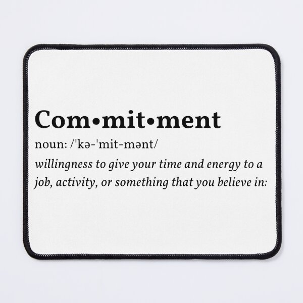 Item preview, COMMITMENT: VOCABULAR/DICTIONARY designed and sold by ZAHARA-.