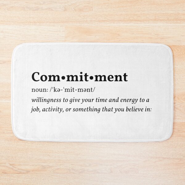 Item preview, COMMITMENT: VOCABULAR/DICTIONARY designed and sold by ZAHARA-.