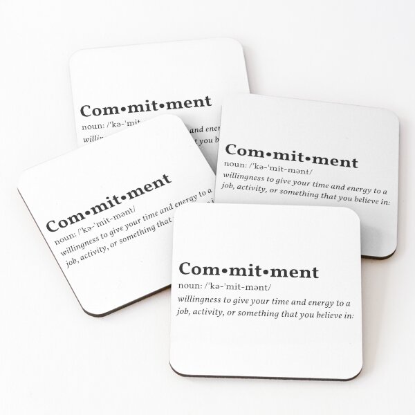 Item preview, COMMITMENT: VOCABULAR/DICTIONARY designed and sold by ZAHARA-.