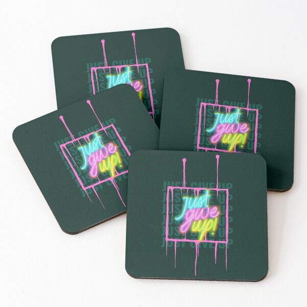 Item preview, JUST GIVE UP! designed and sold by AladdinMktgs.