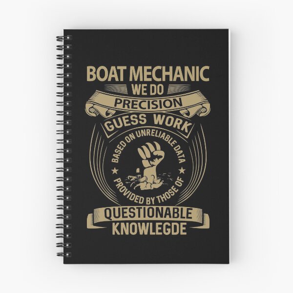 Item preview, Boat Mechanic T Shirt - We Do Precision Job Gift Item Tee designed and sold by smueller39.