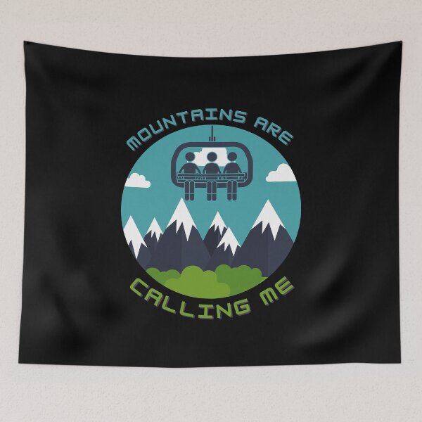 Item preview, Mountains Are Calling Me Design  designed and sold by The-Muse.