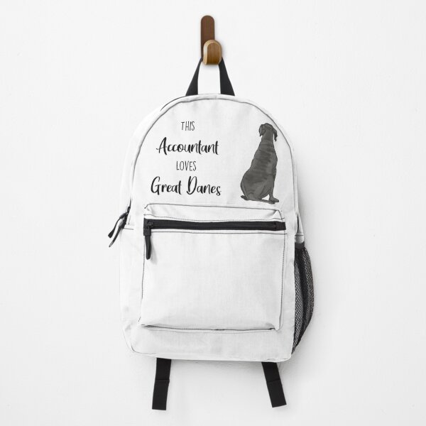 Item preview, This Accountant Loves Great Danes | Grey designed and sold by Little Fuzz Shop.