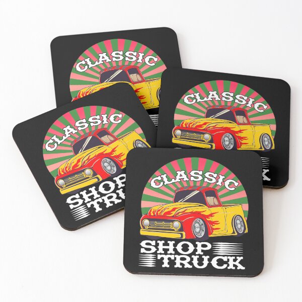 Item preview, Classic Pickup Truck Customized Vintage Shop Truck Street Rod designed and sold by CharJens.