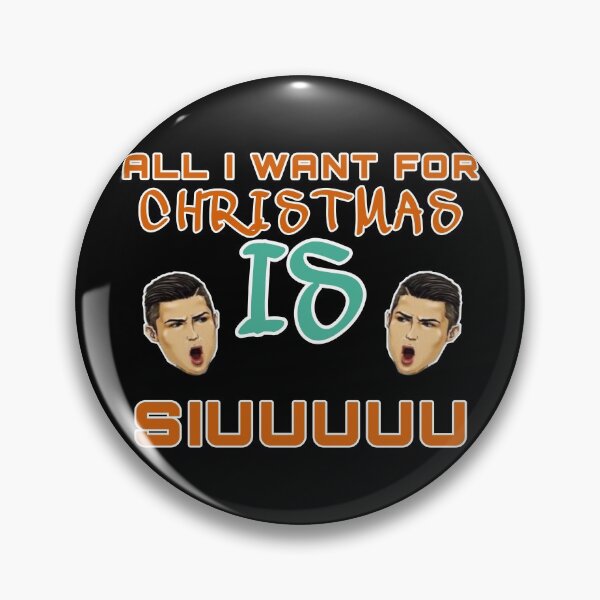 Item preview, Christmas siuuu ALL I WANT IS SIUUU designed and sold by sizamix.