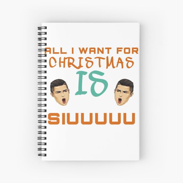 Item preview, Christmas siuuu ALL I WANT IS SIUUU designed and sold by sizamix.