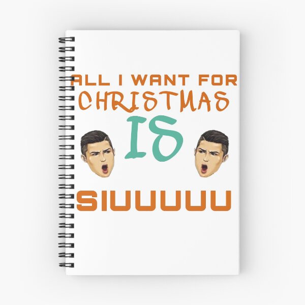 Item preview, Christmas siuuu ALL I WANT IS SIUUU designed and sold by sizamix.