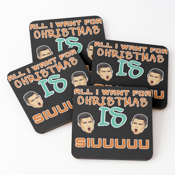 Item preview, Christmas siuuu ALL I WANT IS SIUUU designed and sold by sizamix.