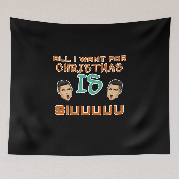 Item preview, Christmas siuuu ALL I WANT IS SIUUU designed and sold by sizamix.