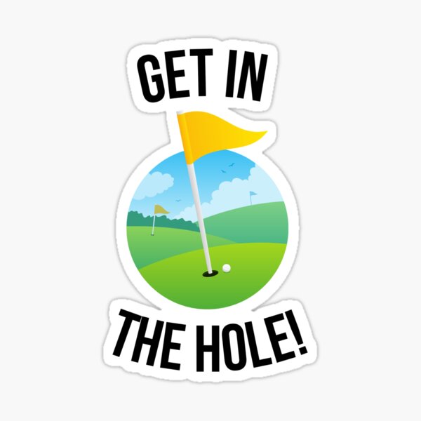 Item preview, Funny Golf - Get In The Hole! designed and sold by HRVY  Clarke.
