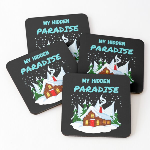 Item preview, My Hidden Paradise Winter Cozy Cabin  designed and sold by The-Muse.