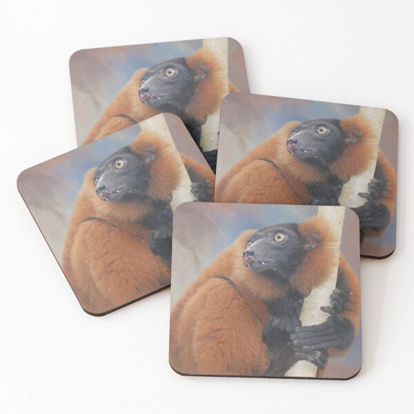 Item preview, Red Ruffed Lemur One designed and sold by Elisabeth Lucas.