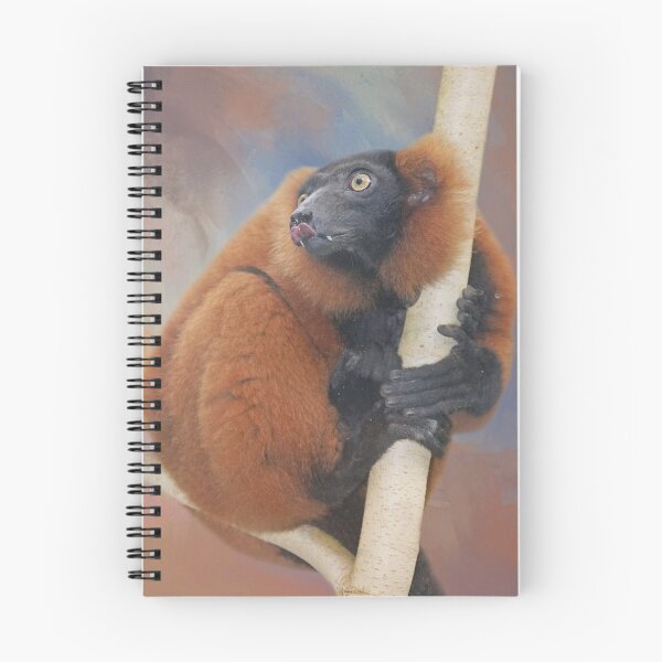 Item preview, Red Ruffed Lemur One designed and sold by Elisabeth Lucas.