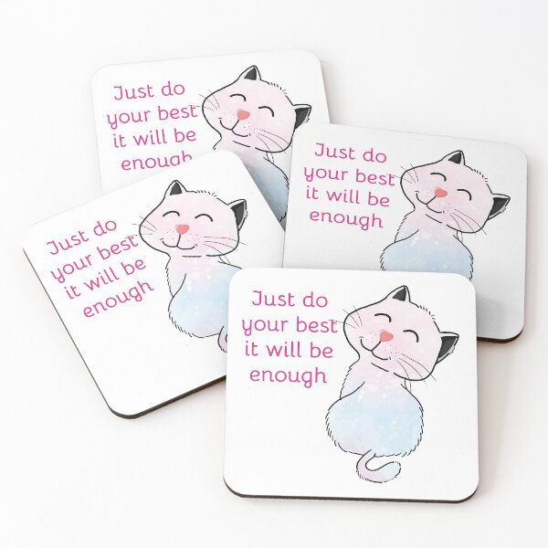 Item preview, Cat Just Do Your Best designed and sold by Potobuk.