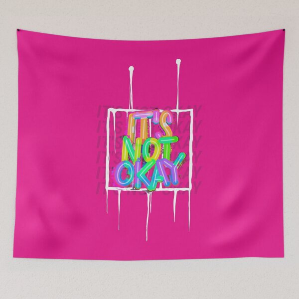 Item preview, IT'S NOT OKAY designed and sold by AladdinMktgs.